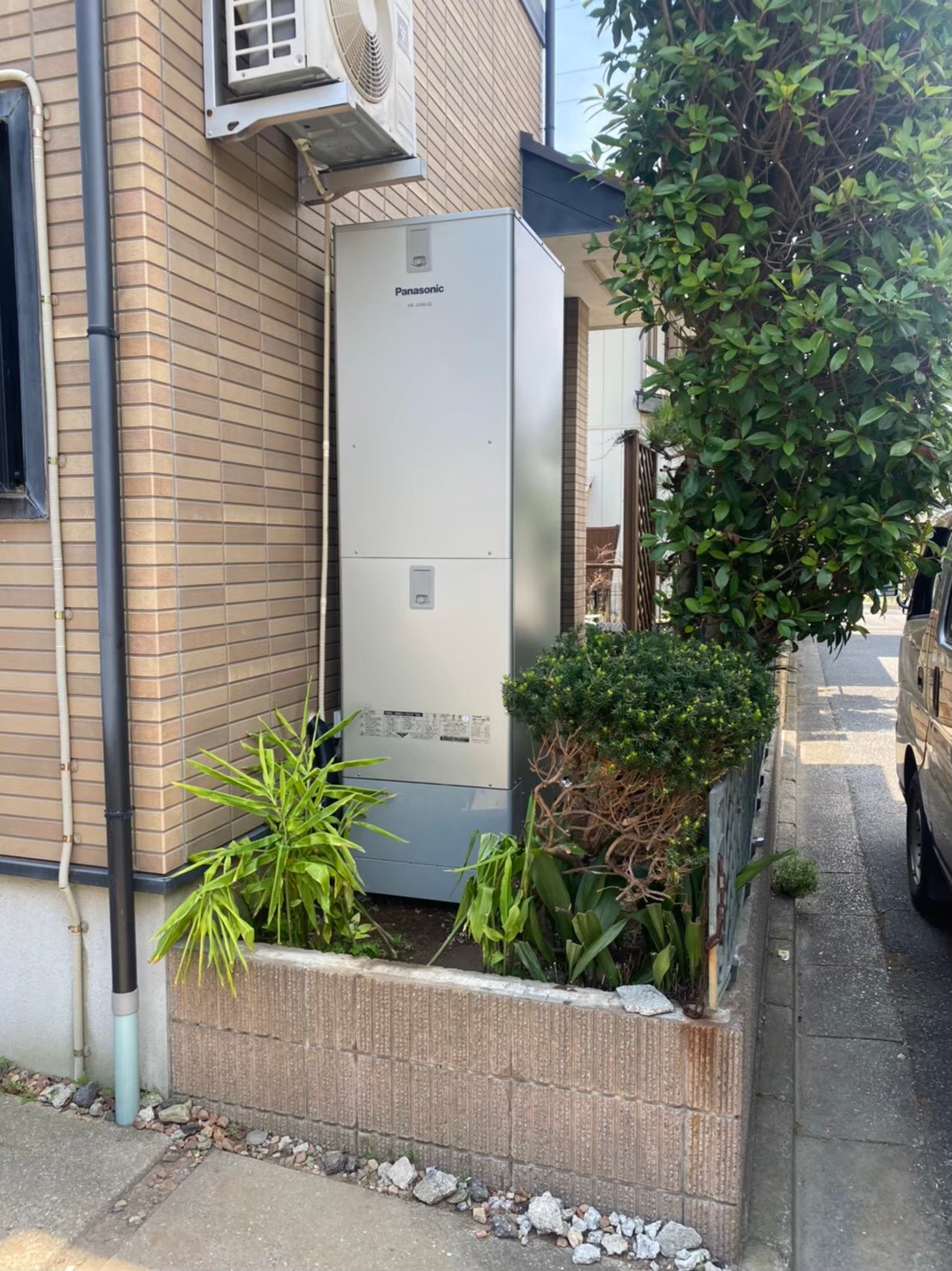 栃木県下野市笹原エコキュート交換工事M様